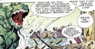 Illustration for article titled Let's review Walt Simonson's Thor omnibus (a.k.a. "Why the @#$! does Odin need safety goggles?")